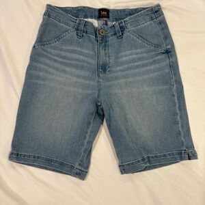 Lee women's Light Blue Jean Shorts